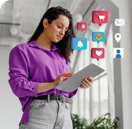 Producción de anuncios gráficos y textos publicitarios listos para campañas en Meta Ads y redes sociales.